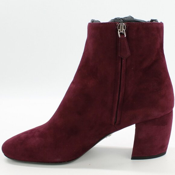 NEW Prada Suede Ankle Boots 36.5 | Work, Date Night & Elegant Fall Looks - Picture 4 of 16